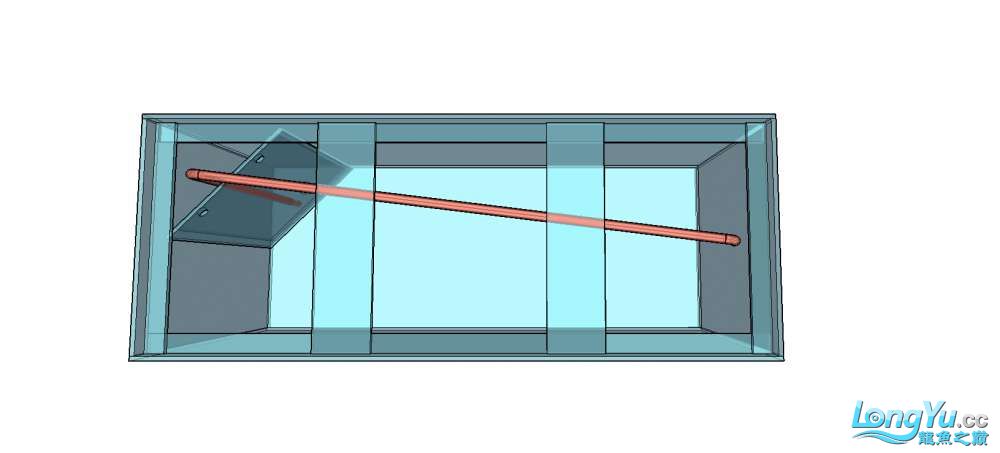 自己设计1600*600*700三角溢流缸,请高手指点.