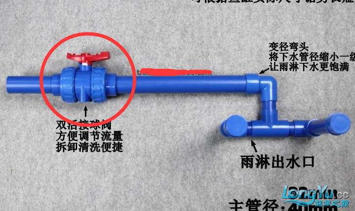 各位大神帮我看下三重溢流的下水不加球阀可行？