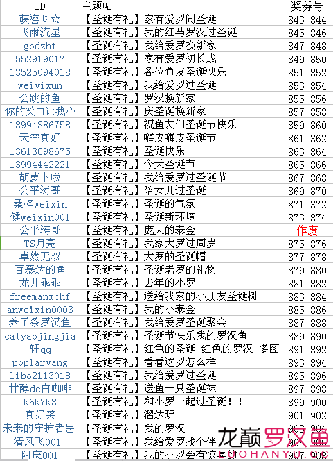 獎(jiǎng)券號(hào)公布圣誕有禮戳這里有驚喜